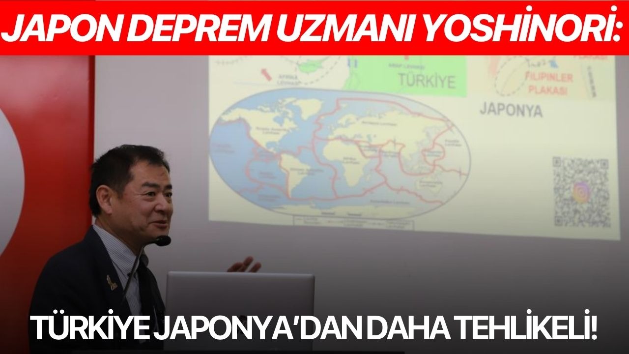 Japon deprem uzmanı Yoshinori: Türkiye Japonya’dan daha tehlikeli