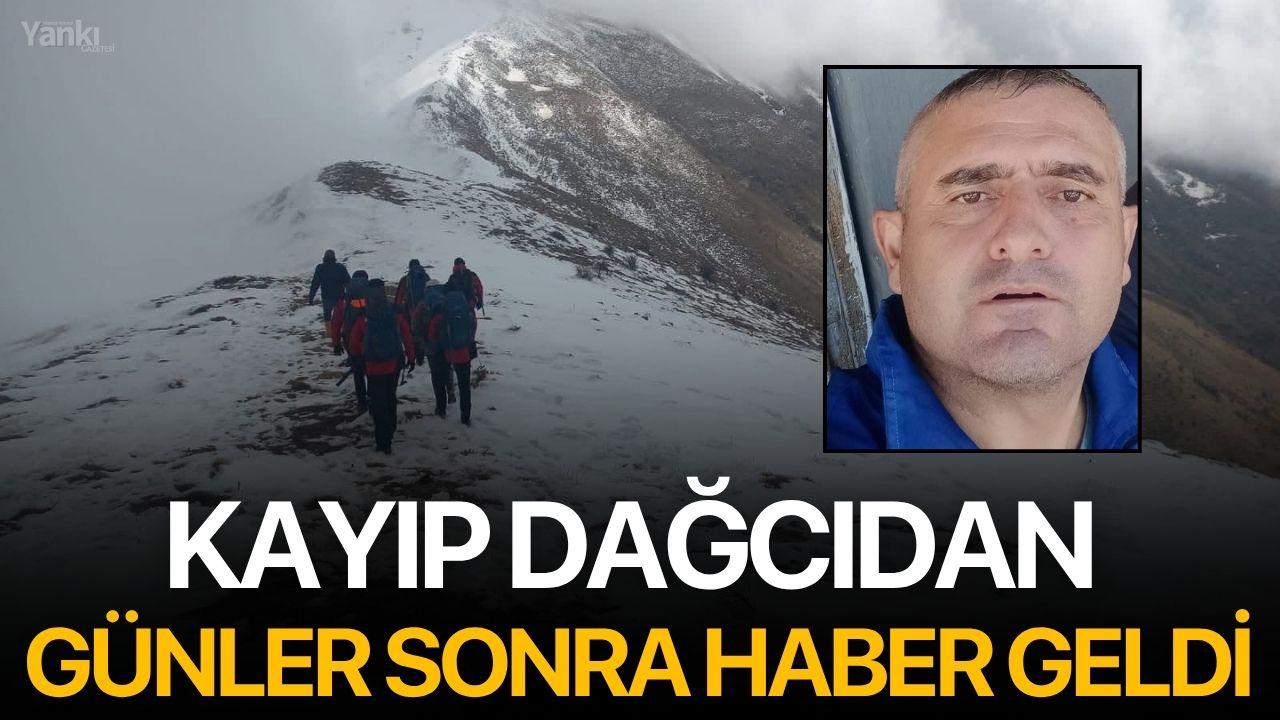 Kayıp Dağcıdan Günler Sonra Haber Geldi