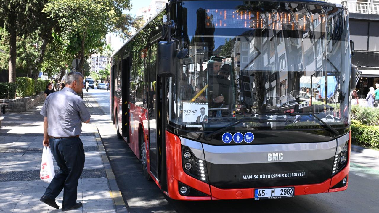 Manisa’da Bayramda 175 Bin Kişi Ücretsiz Toplu Taşıma Hizmetinden Yararlandı