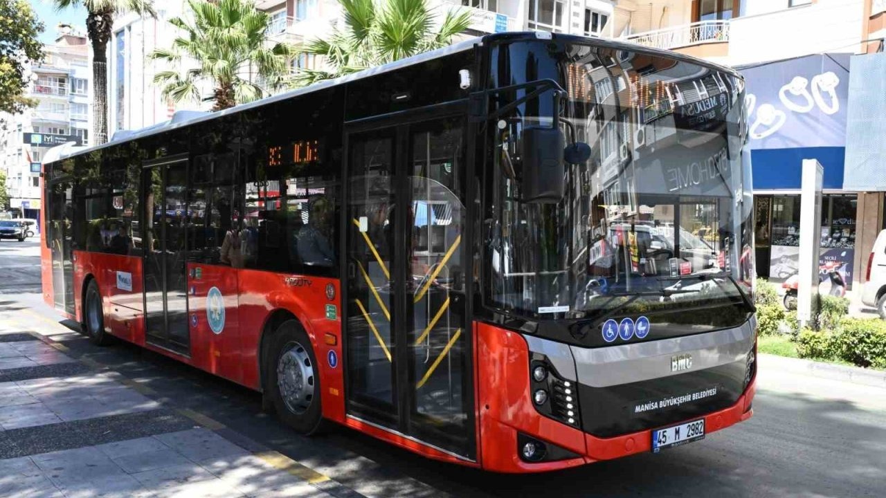 Manisa’da toplu taşımaya teşvik hayata geçti
