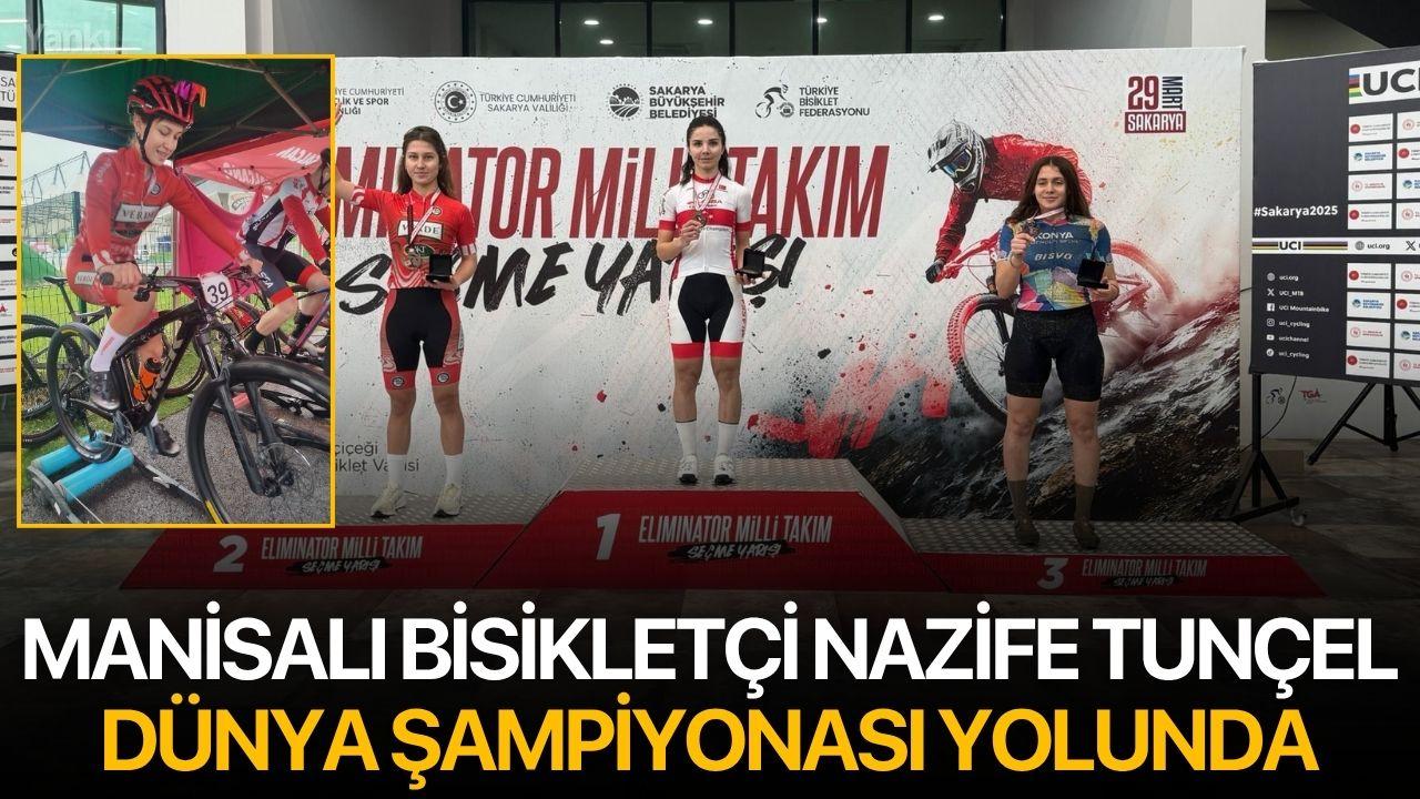 Manisalı Bisikletçi Nazife Tunçel Dünya Şampiyonası Yolunda
