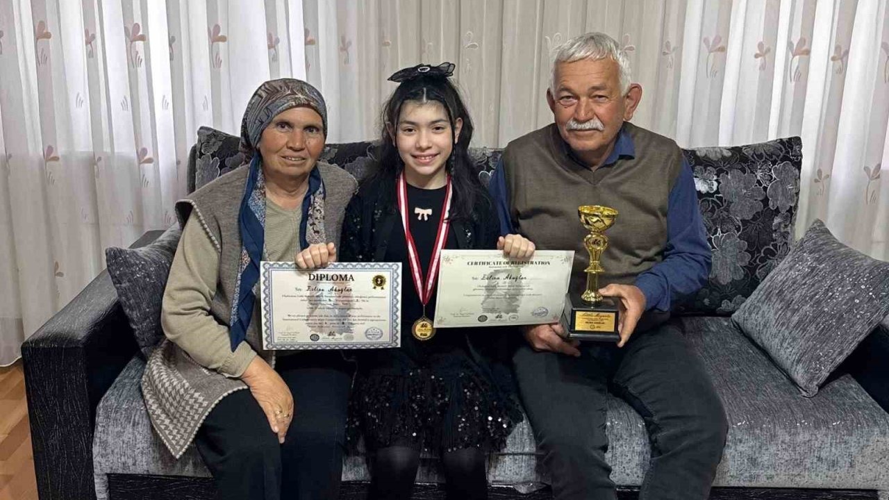 Manisalı minik piyanistten uluslararası başarı