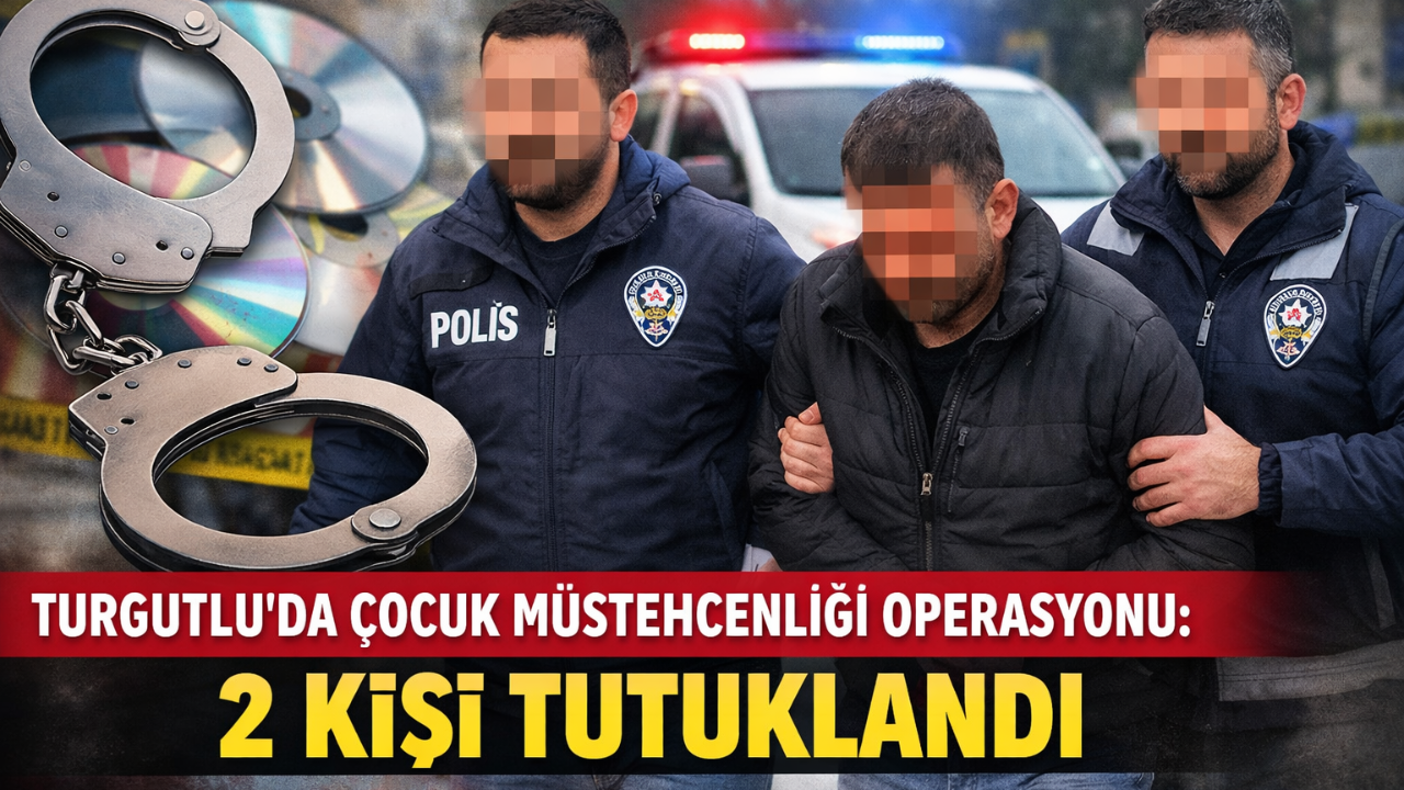 Turgutlu’da Çocuk Müstehcenliği Operasyonu: 2 Kişi Tutuklandı