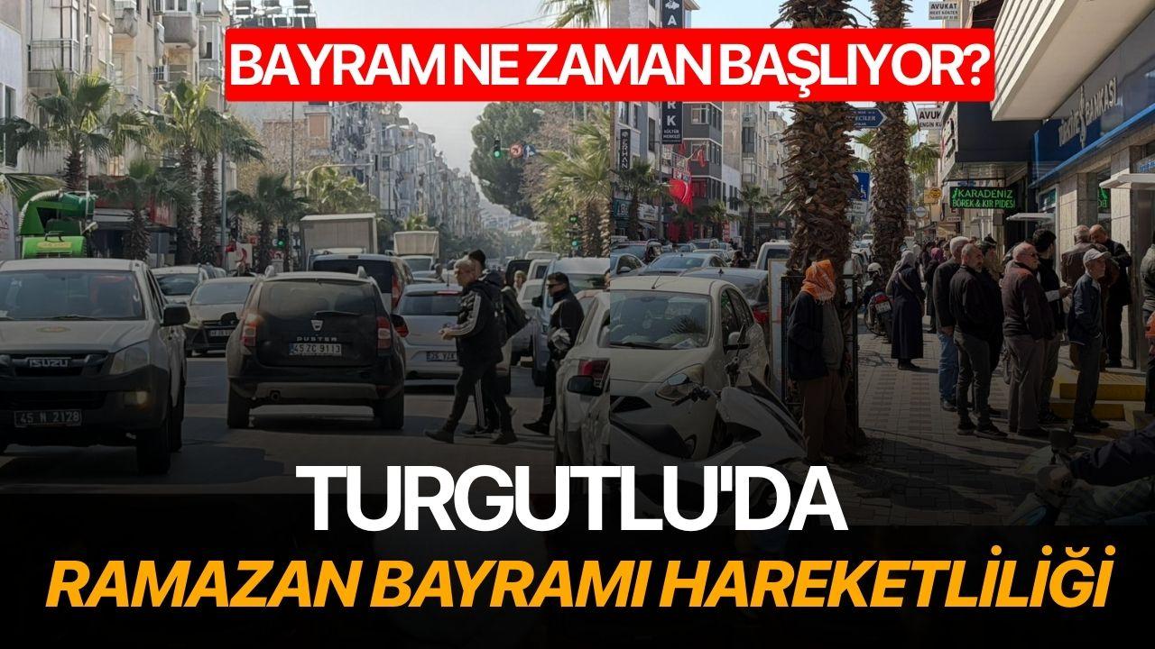 Turgutlu'da Ramazan Bayramı hareketliliği