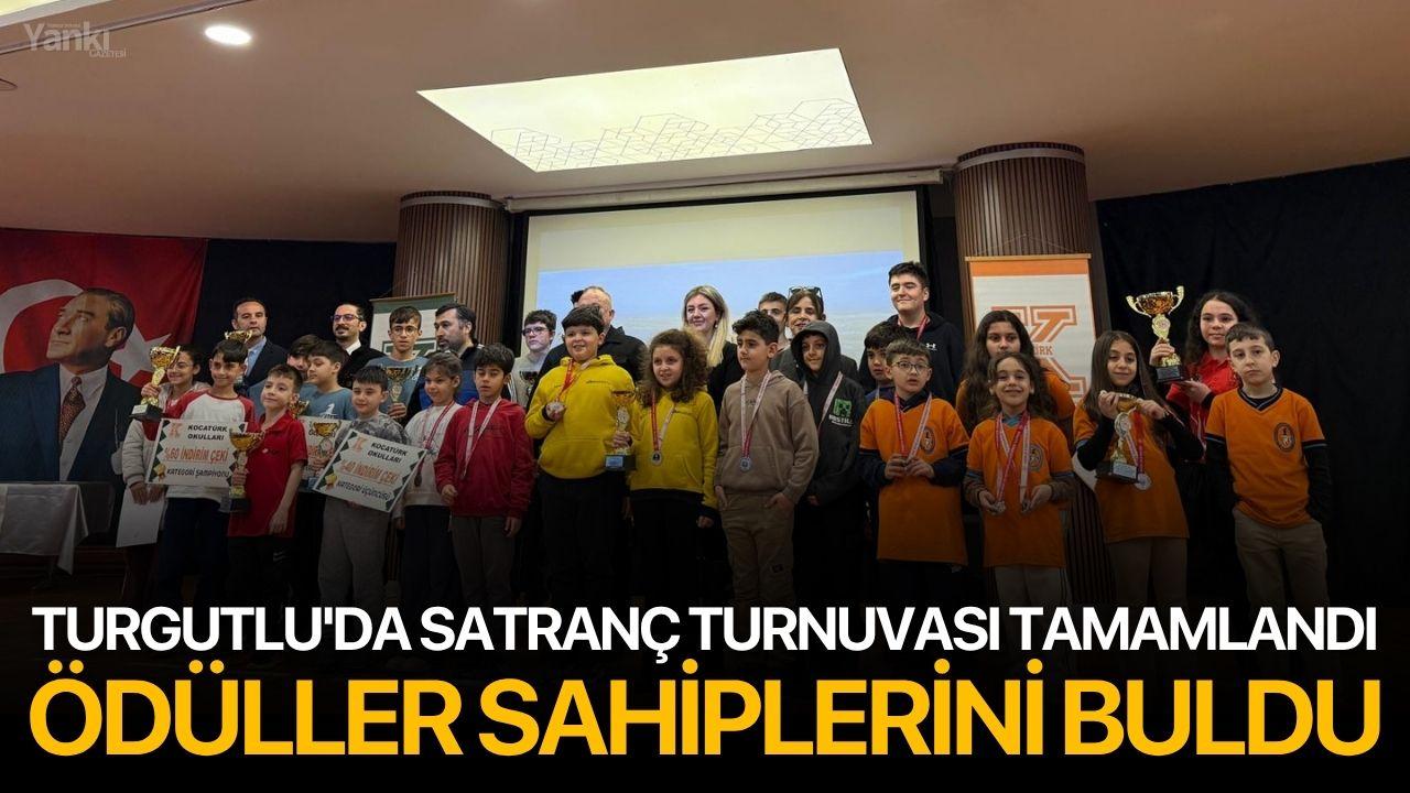 Turgutlu'da Satranç Turnuvası Tamamlandı, Ödüller Sahiplerini Buldu