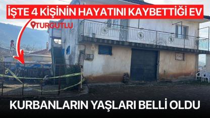 Turgutlu'daki aile katliamında kurbanların yaşları belli oldu!