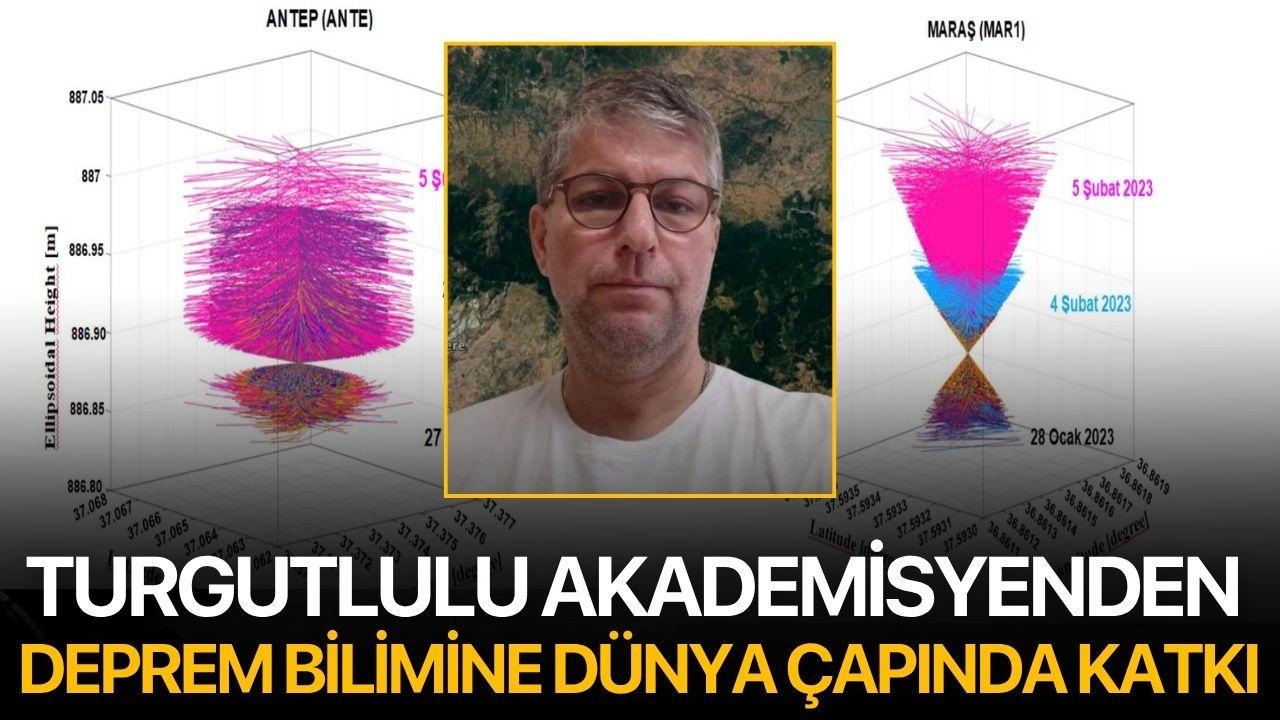 Turgutlulu Akademisyenden Deprem Bilimine Dünya Çapında Katkı