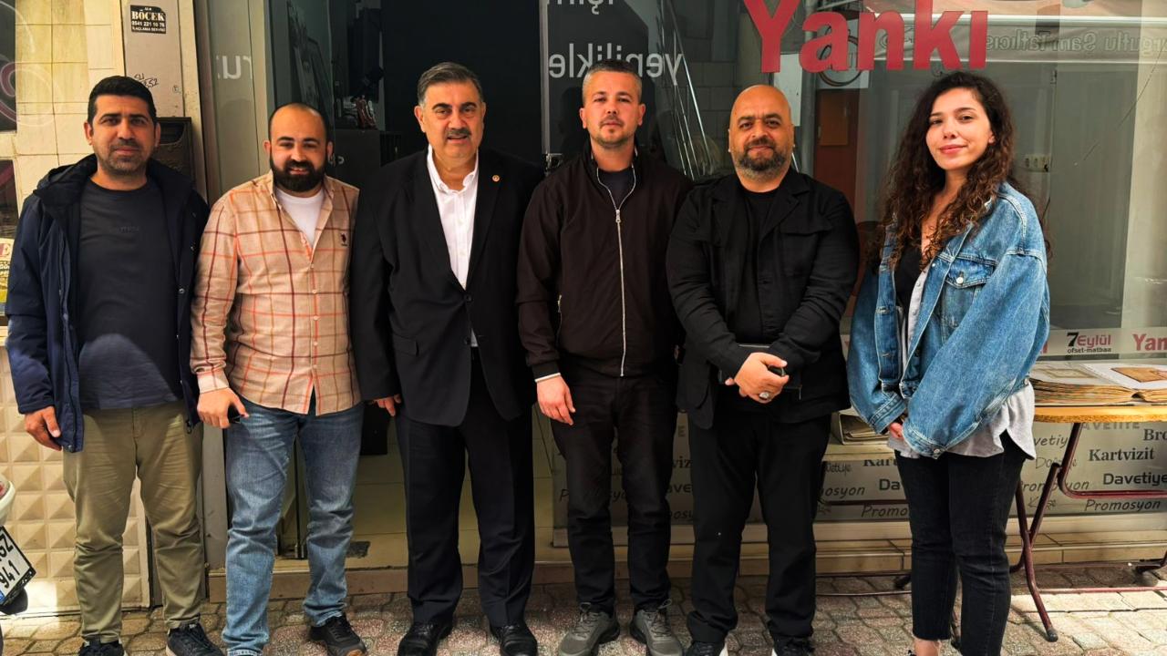Eski Milletvekili Sait ve “Geçmişin Kokusu” ekibinden Yankı’ya Ziyaret