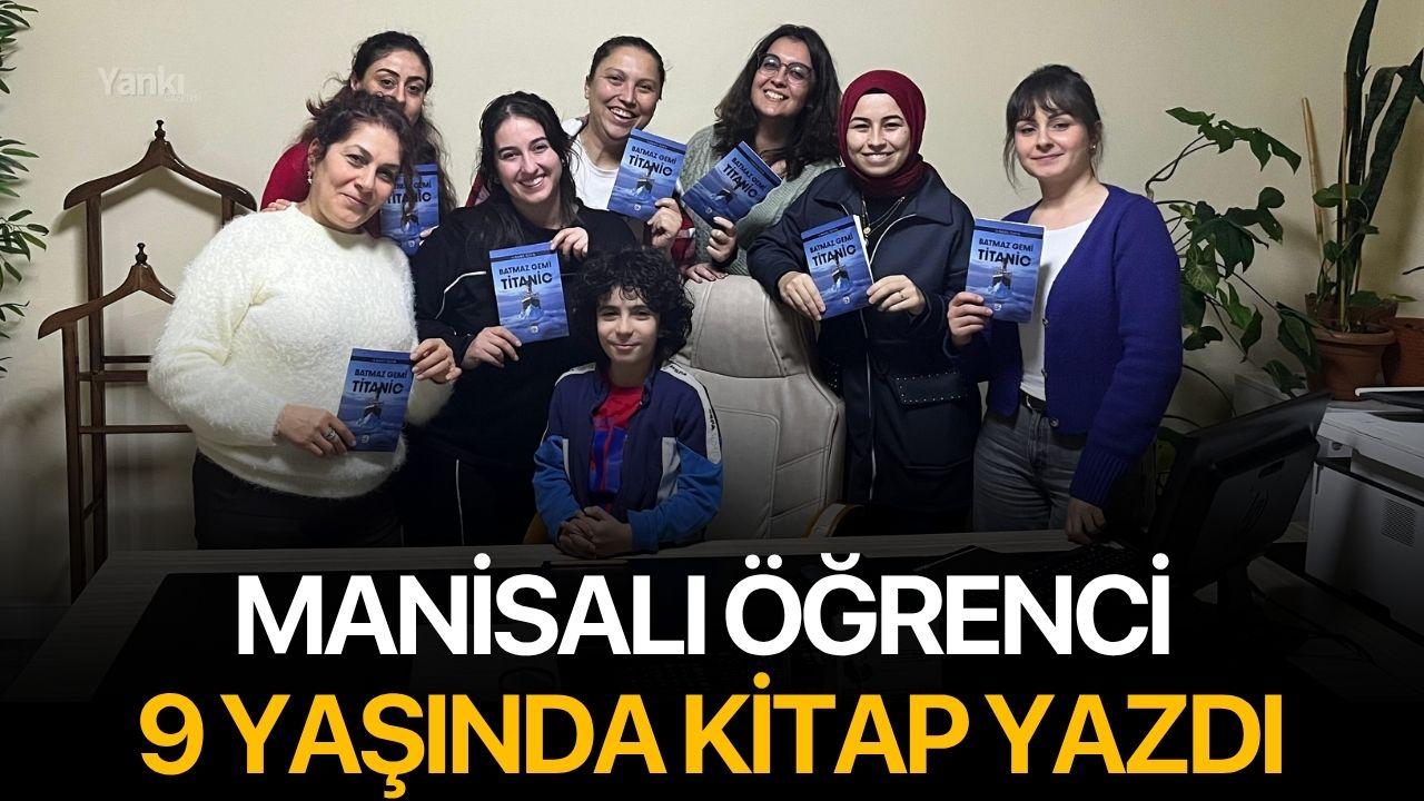 Manisalı öğrenci 9 yaşında kitap yazdı