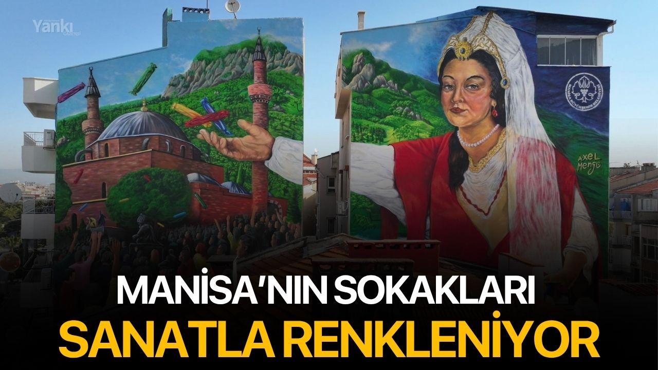 Manisa’nın Sokakları Sanatla Renkleniyor