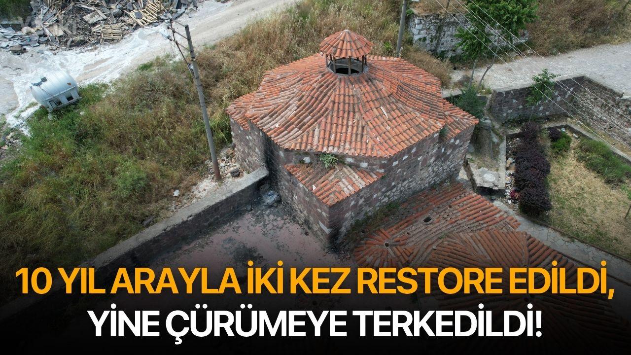 10 yıl arayla iki kez restore edildi, yine çürümeye terkedildi!