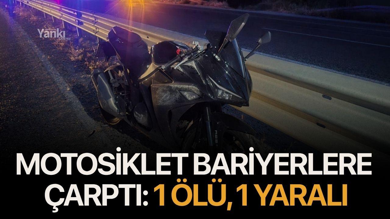 24 yaşındaki genç motosiklet kazasında can verdi!