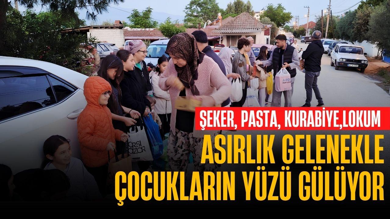 Asırlık gelenekle çocukların yüzü gülüyor