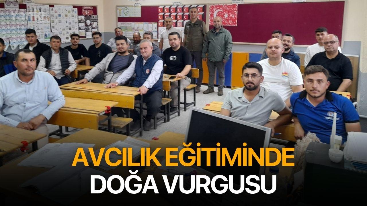 Avcılık eğitiminde doğa vurgusu