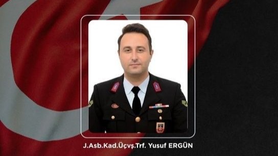 Bakan Çiftçi: "Kazada yaralanan Jandarma Astsubay Üstçavuş Yusuf Ergün şehit oldu"
