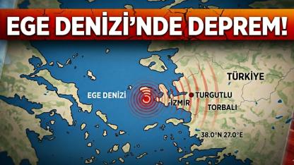 Ege Denizi’nde Deprem!