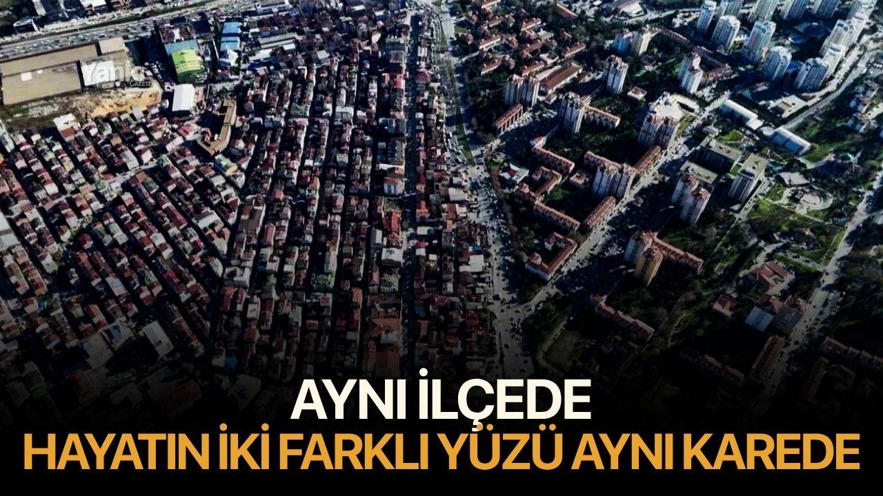 Hayatın iki farklı yüzü aynı karede