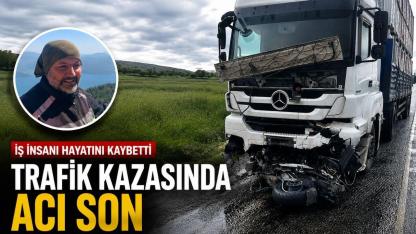 İş insanı motosiklet kazasında hayatını kaybetti