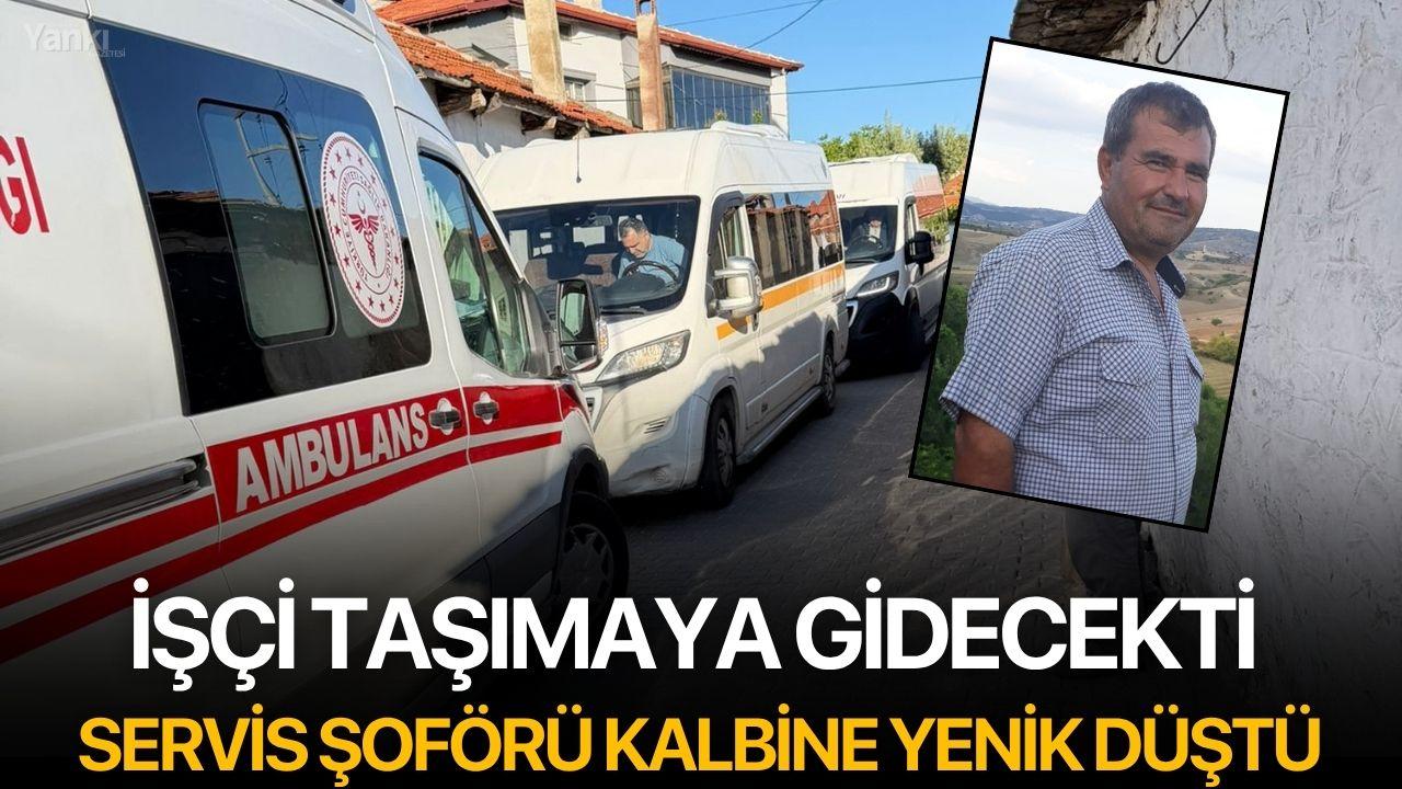 İşçi Taşımaya Gidecekti Servis Şoförü Kalbine Yenik Düştü