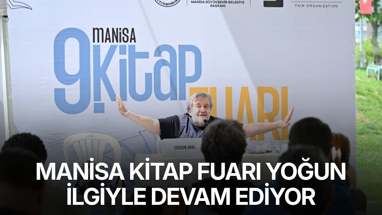 Manisa Kitap Fuarı yoğun ilgiyle devam ediyor