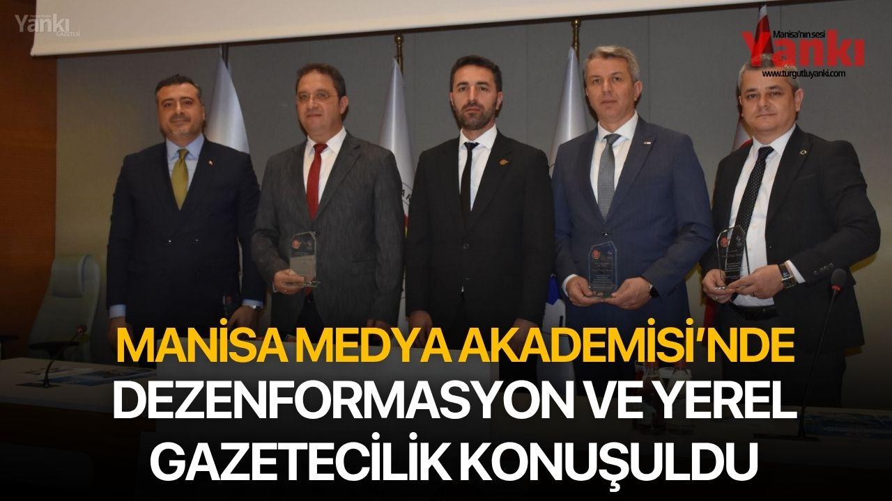 Manisa Medya Akademisi’nde dezenformasyon ve yerel gazetecilik konuşuldu