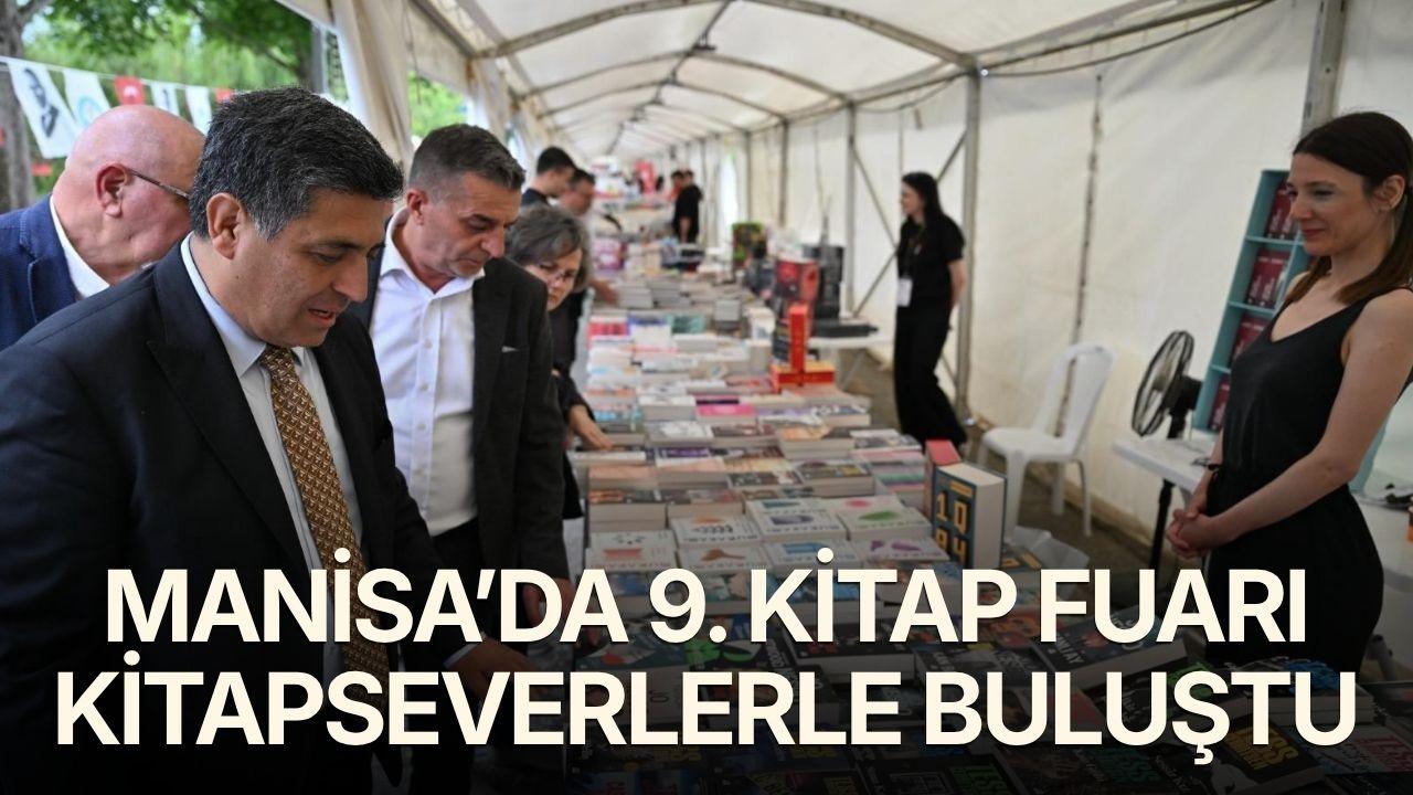 Manisa’da 9. Kitap Fuarı kitapseverlerle buluştu
