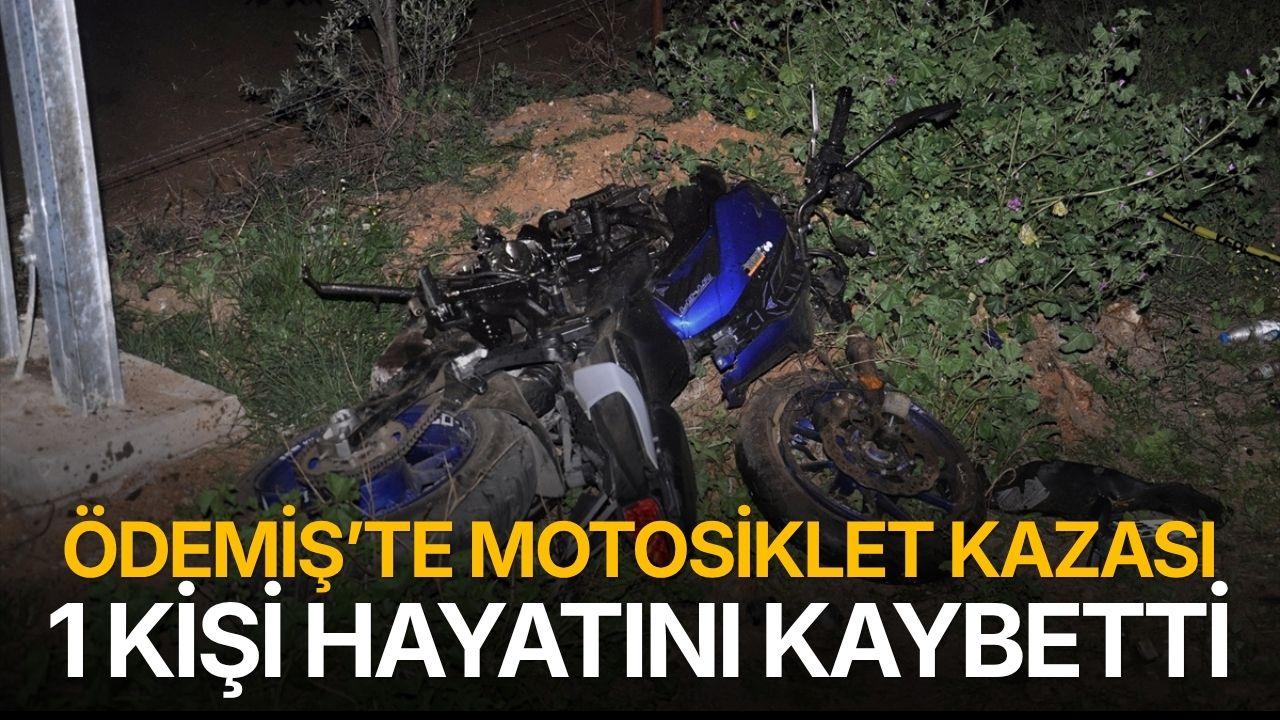 Ödemiş'te kamyonetle çarpışan motosikletin sürücüsü öldü