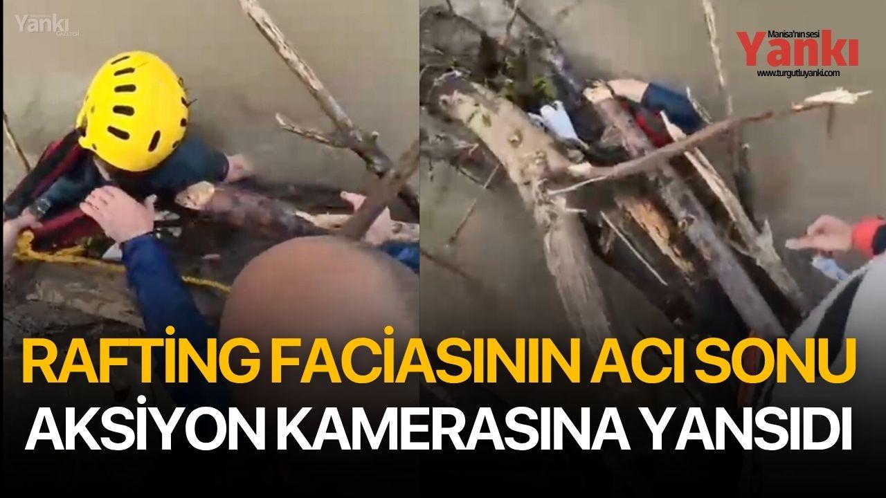 Rafting faciasının acı sonu aksiyon kamerasına yansıdı