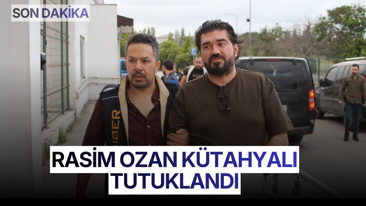 Rasim Ozan Kütahyalı tutuklandı