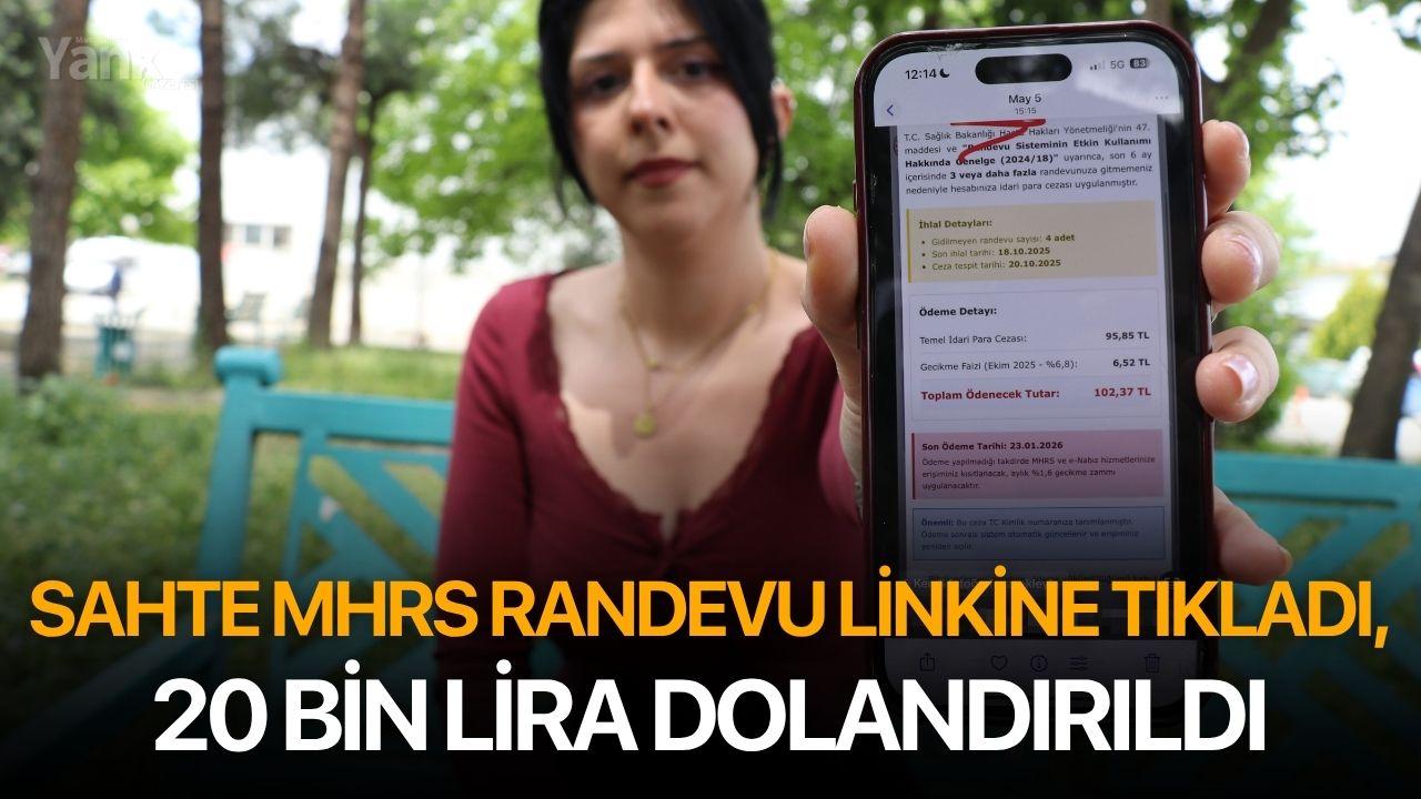 Sahte MHRS Randevu Linkine Tıkladı, 20 Bin Lira Dolandırıldı