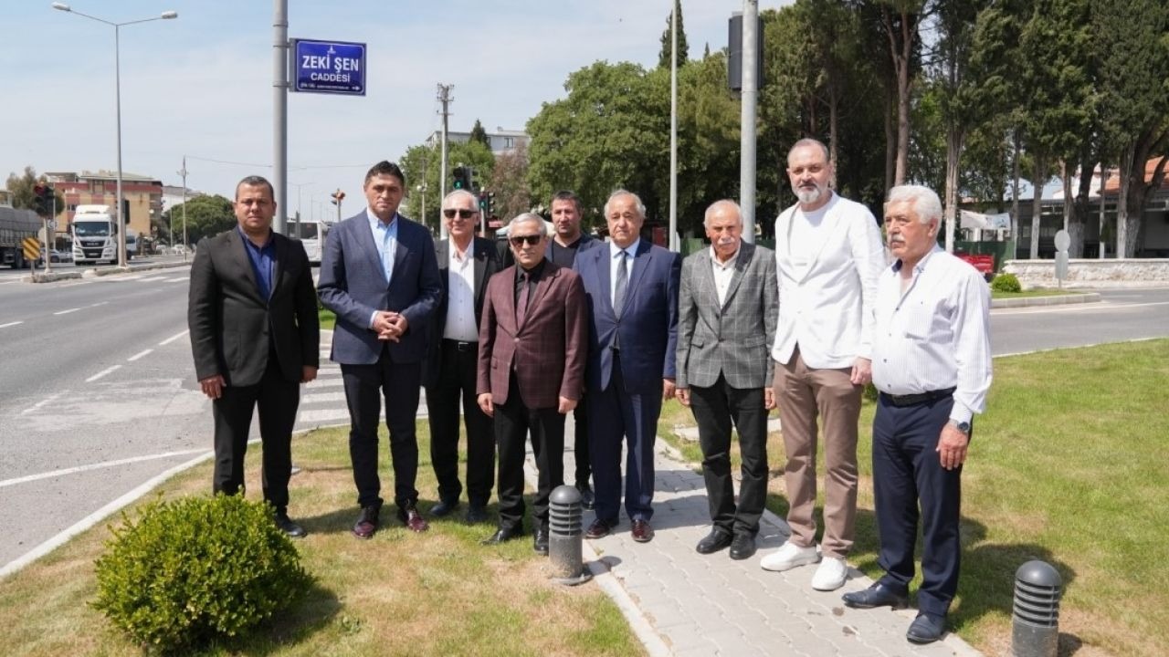 Şakran’da ahde vefa: Eski başkanlar Refik Ertem ve Zeki Şen’in isimleri caddelere verildi
