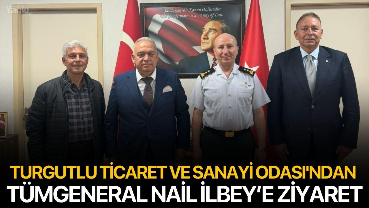Turgutlu Ticaret ve Sanayi Odası'ndan Tümgeneral Nail İlbey’e Ziyaret