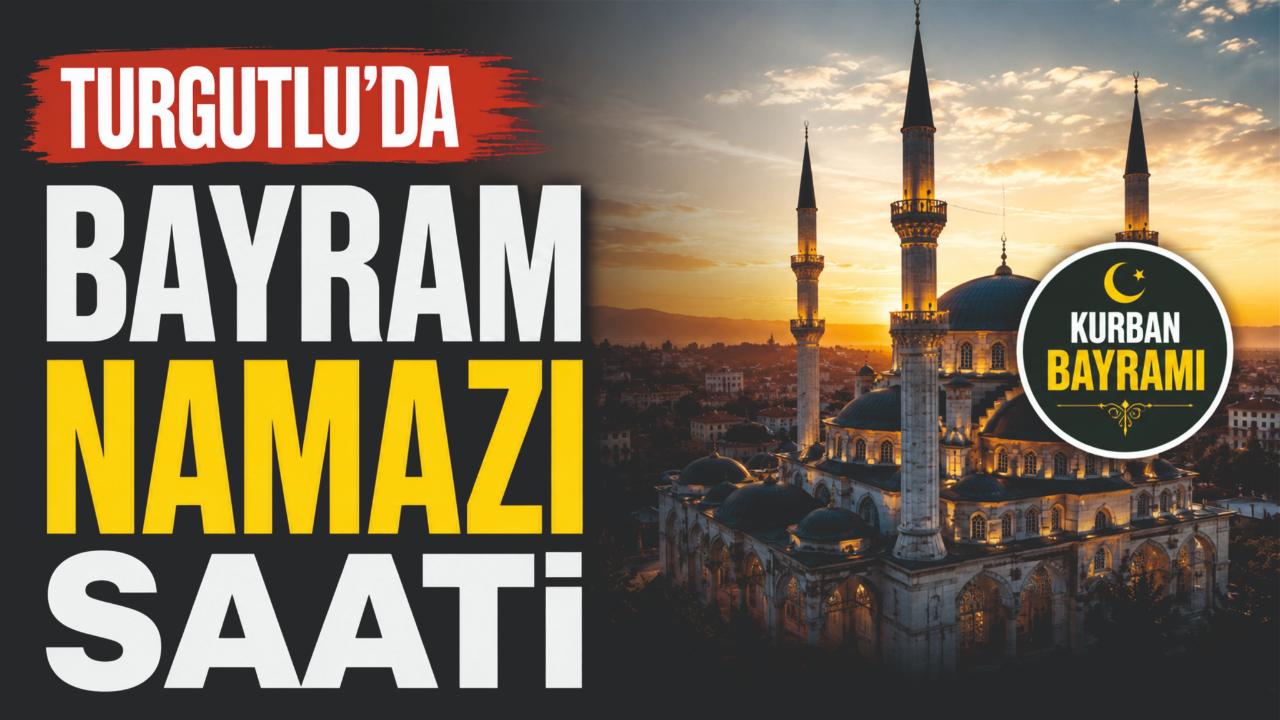 Turgutlu'da Bayram Namazı Saat Kaçta Kılınacak?