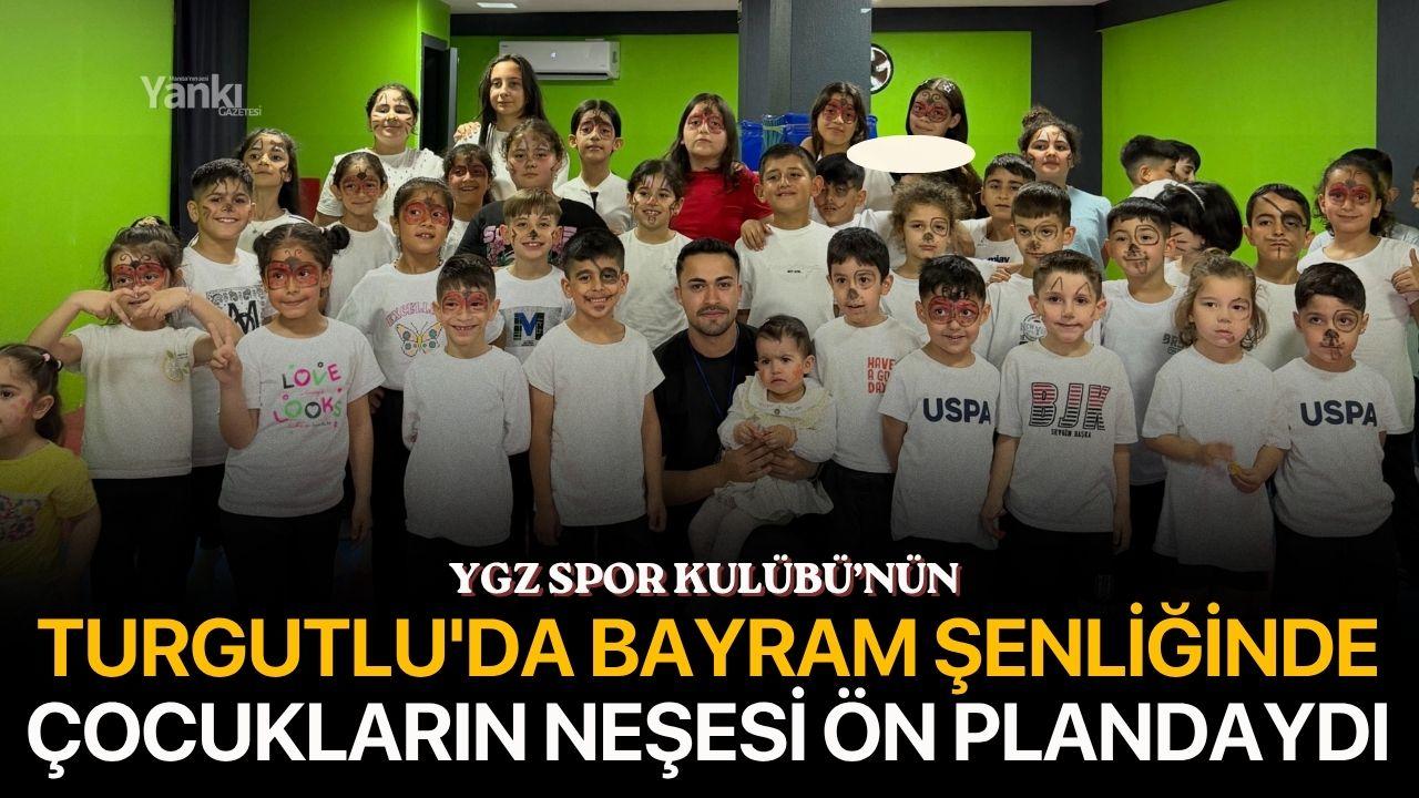 Turgutlu'da Bayram Şenliğinde Çocukların Neşesi Ön Plandaydı