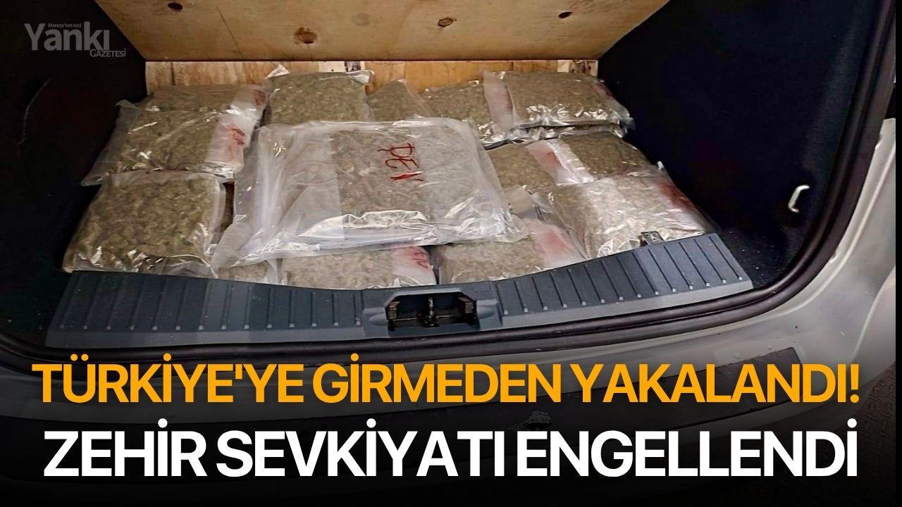 Türkiye'ye Girmeden Yakalandı! Zehir Sevkiyatı Engellendi