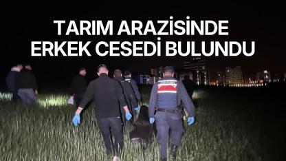 Tarım arazisinde erkek cesedi bulundu