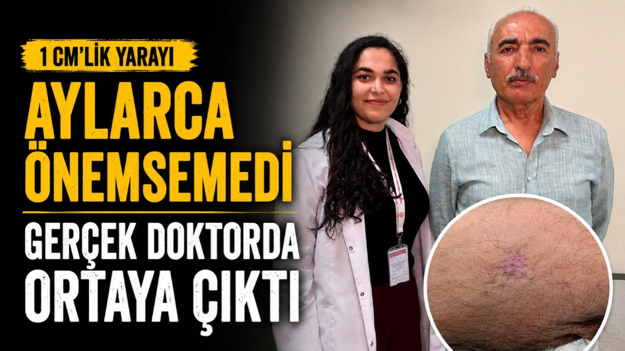 1 CM'lik yarayı önemsemedi, hayatının şokunu yaşadı