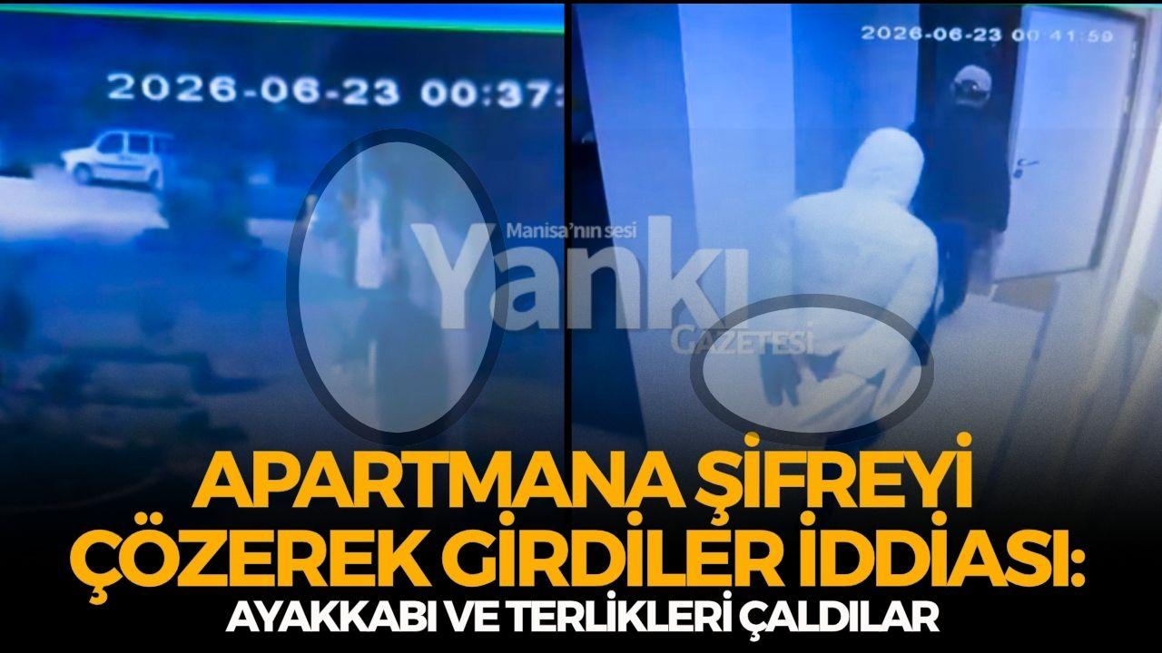 Apartmana Şifreyi Çözerek Girdiler İddiası: Ayakkabı ve Terlikleri Çaldılar