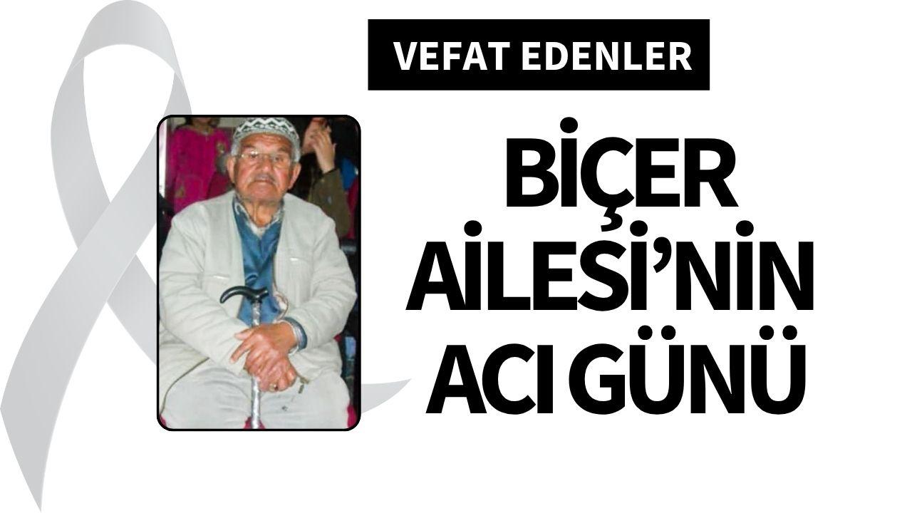 Biçer Ailesi’nin acı günü