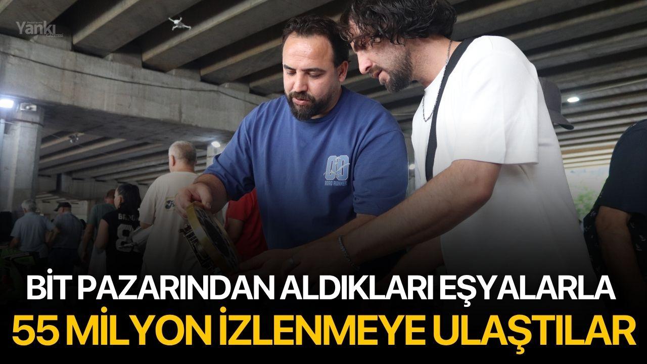 Bit Pazarından Aldıkları Eşyalarla 55 Milyon İzlenmeye Ulaştılar
