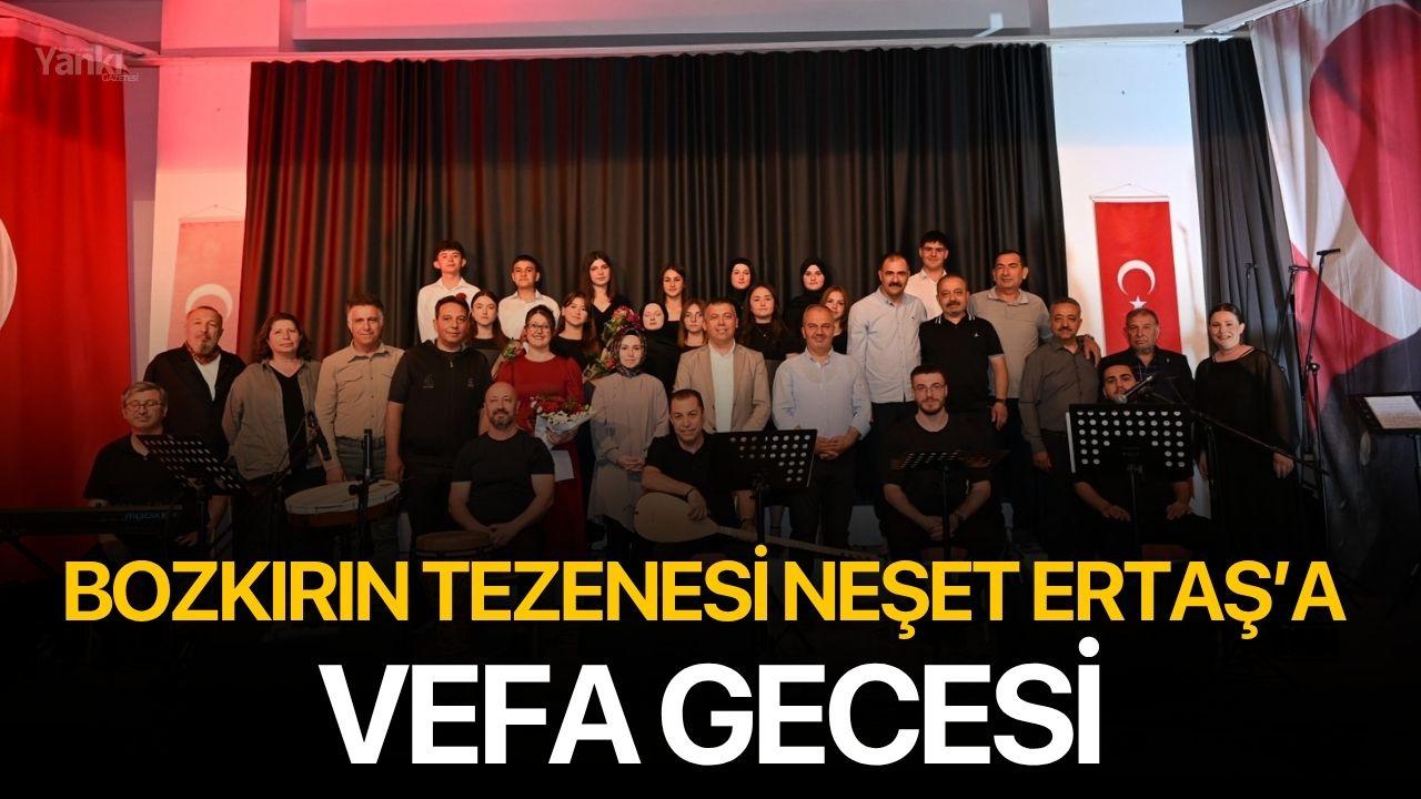 Bozkırın Tezenesi Neşet Ertaş’a vefa gecesi
