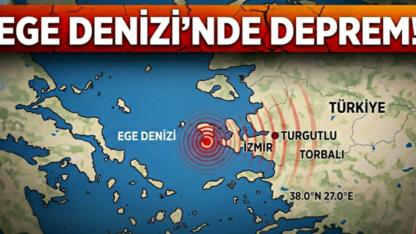 Ege Denizi’nde deprem