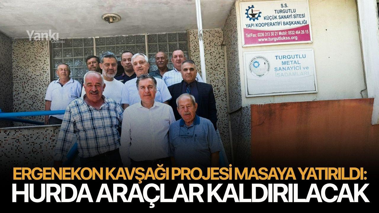 Ergenekon Kavşağı Projesi Masaya Yatırıldı: Sanayi Sitesindeki Hurda Araçlar Kaldırılacak