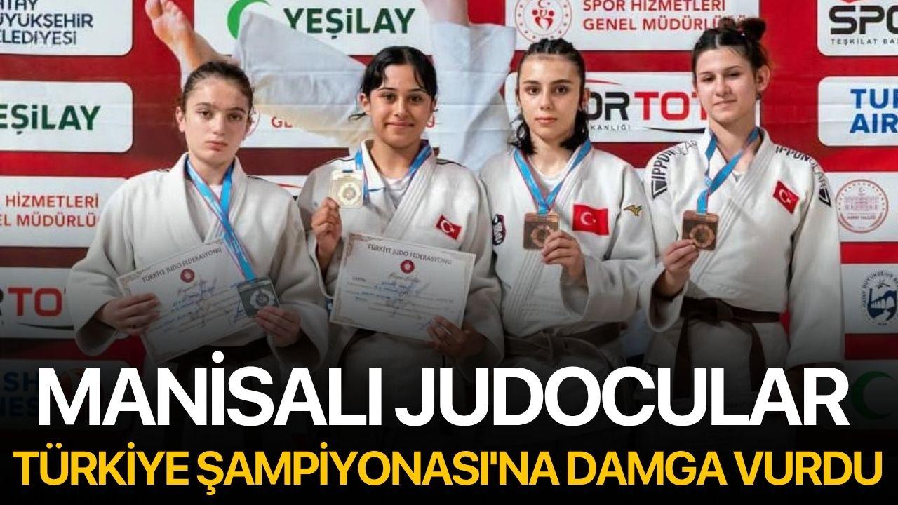 Manisalı judocular Türkiye Şampiyonası'na damga vurdu