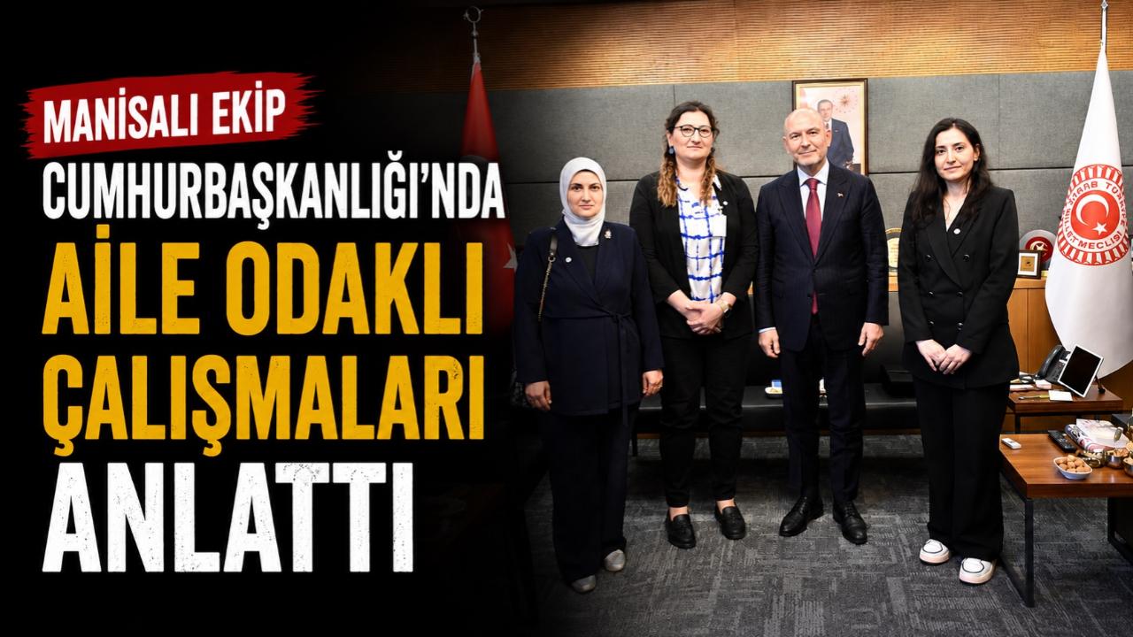 Mehir Aile Platformu Heyeti Cumhurbaşkanlığı'nda Aile Odaklı Çalışmalarını Anlattı