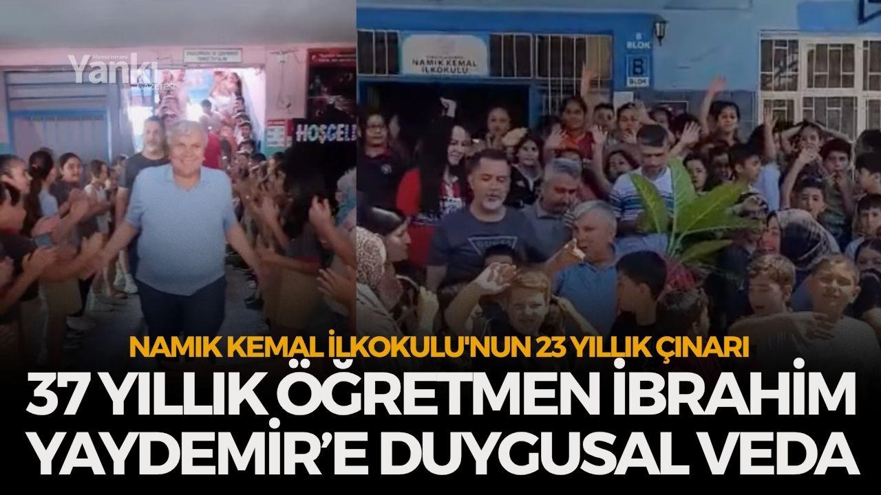 Namık Kemal İlkokulu'nun 23 Yıllık Çınarı İbrahim Yaydemir Emekliye Uğurlandı