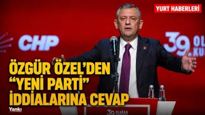 Özgür Özel'den "yeni parti" iddialarına cevap