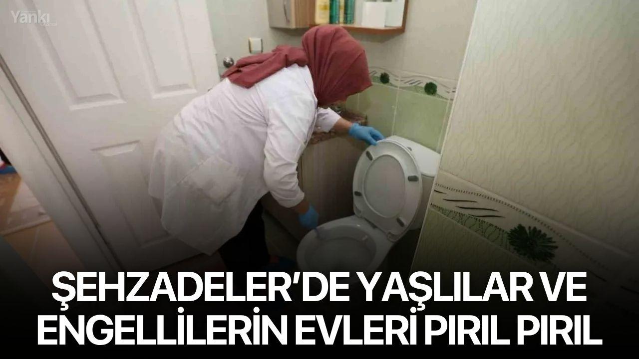 Şehzadeler’de yaşlılar ve engellilerin evleri pırıl pırıl