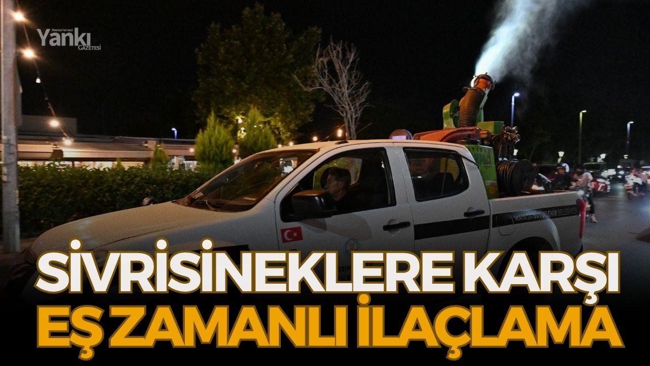 Sivrisineklere karşı eş zamanlı ilaçlama