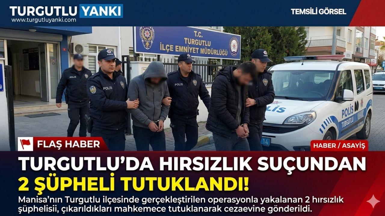 Turgutlu’da Hırsızlık Suçundan Aranan 2 Şahıs Tutuklandı